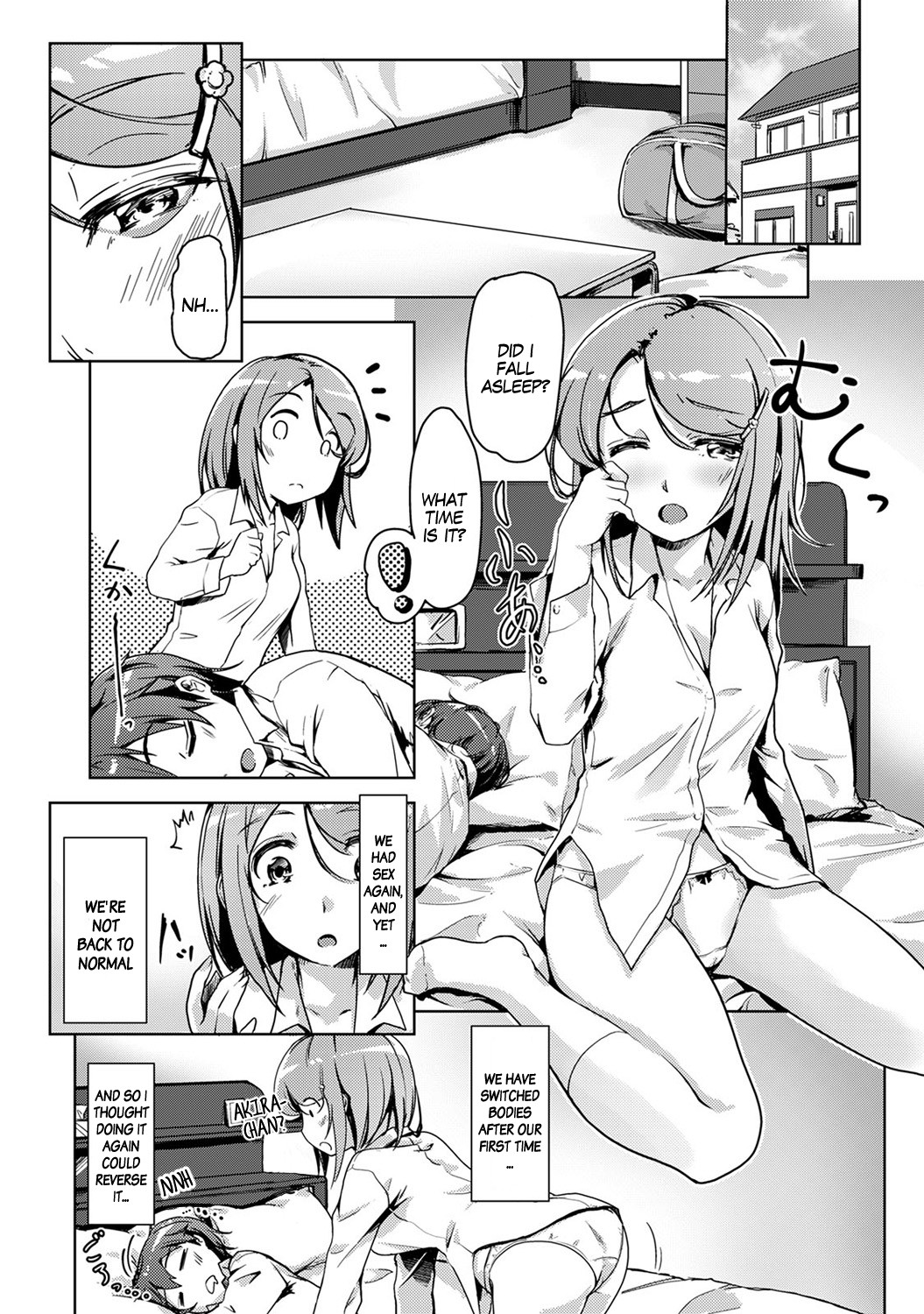 Hentai Manga Comic-We Switched Our Bodies After Having Sex!? Ch. 3-Read-1